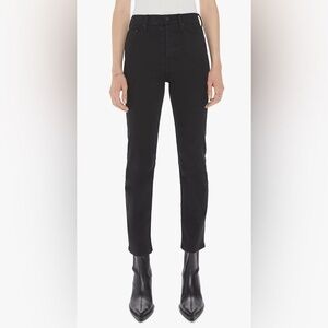 MOTHER NWT The Tomcat Ankle Black Jeans In Lasting Impression Size‎ 32